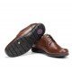 Zapatos Hombre Fluchos Luca 8498 Piel Ave Marrón Café