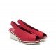 Sandalias Mujer 24 Hrs 24840 Rojo