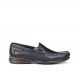 Zapatos Mocasines Hombre Fluchos Orion 8682 Azul Marino Tabaco