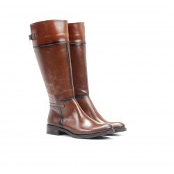 Botas Altas Mujer Dorking Tierra D7687 Marrón Castaño