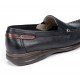 Zapatos Mocasines Hombre Fluchos Orion 8682 Azul Marino Tabaco