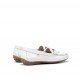 Zapatos Mocasines Mujer Fluchos Bruni F0804 Blanco