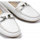 Zapatos Mocasines Mujer Fluchos Bruni F0804 Blanco