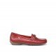 Zapatos Mocasines Mujer Fluchos Bruni F0804 Rojo