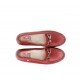 Zapatos Mocasines Mujer Fluchos Bruni F0804 Rojo