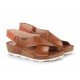 Sandalias Mujer Pikolinos Mahon W9E-0912 Cuero Brandy