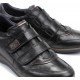 Zapatos Deportivos Velcro Hombre Fluchos Daniel 9262 Habana Negro