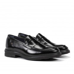 Zapatos Hombre Fluchos Belgas F0633 Negro