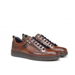 Zapatos Hombre Fluchos Atlas F0298 Habana Marrón Camel