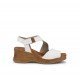 Sandalias Mujer Dorking Ubari D8715 Blanca