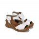 Sandalias Mujer Dorking Ubari D8715 Blanca