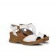 Sandalias Mujer Dorking Ubari D8715 Blanca