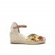 Sandalias Mujer Dorking Vision D8814 Amarillo