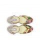 Sandalias Mujer Dorking Vision D8814 Amarillo