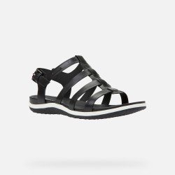 Sandalias Mujer Geox D Sandals Vega A  Negro