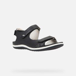 Sandalias Mujer Geox D Sandals Vega A Negro