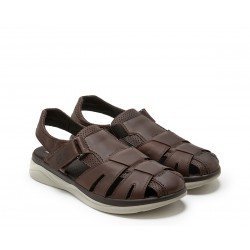 Sandalias Hombre 24 Hrs 11338 Marrón