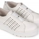 Zapatos Mujer Fluchos Pompas F1423 Blanco