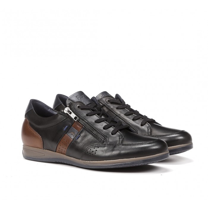 Zapatos Hombre Fluchos Daniel F1281 Negro