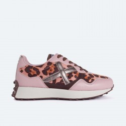 Zapatillas Deportivas Mujer Munich Road 28 W Rosa Animal Print