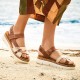 Sandalias Mujer Pikolinos Palma W4N-0968C1 Marfil-Brandy