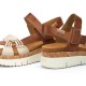 Sandalias Mujer Pikolinos Palma W4N-0968C1 Marfil-Brandy