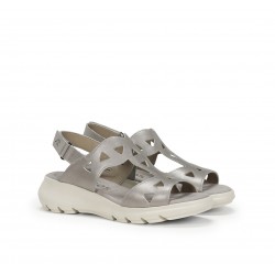 Sandalias Mujer Fluchos Lua F1657 Gris