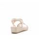 Sandalias Mujer 24 Hrs 25691  Crema