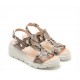 Sandalias Mujer 24 Hrs 25721 Taupe