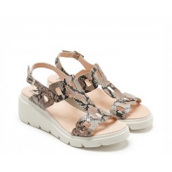 Sandalias Mujer 24 Hrs 25721 Taupe