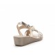 Sandalias Mujer 24 Hrs 25693 Oro