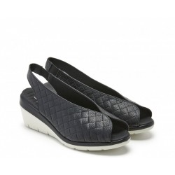 Sandalias Mujer 24 Hrs 25261 Negro