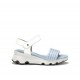 Sandalias Mujer Fluchos Lais D9023 Azul y Blanco