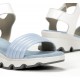 Sandalias Mujer Fluchos Lais D9023 Azul y Blanco