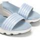 Sandalias Mujer Fluchos Lais D9023 Azul y Blanco