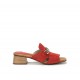 Sandalias Mujer Dorking Sorbes D9059 Rojo