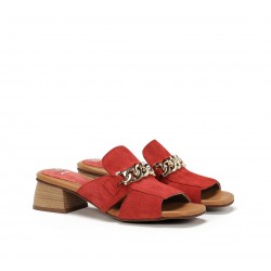 Sandalias Mujer Dorking Sorbes D9059 Rojo