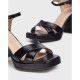 Sandalias Mujer Wonders Julia M-5302 Charol negro