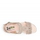 Sandalias Mujer 24 Hrs 25715 Taupe