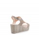 Sandalias Mujer 24 Hrs 25715 Taupe