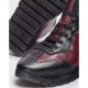 Botines Mujer Wonders England A-2451 Negro Vino