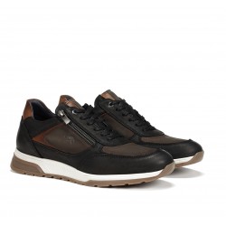 Zapatos Deportivos Hombre Fluchos Louis F1603 Negro