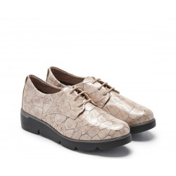 Blucher Mujer 24 Hrs 25468 Taupe