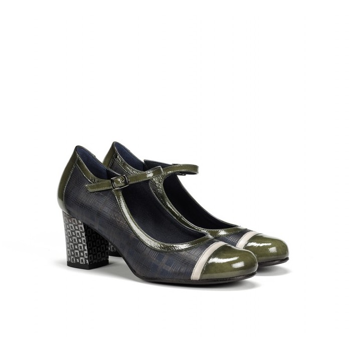 Zapatos de tacón mujer Dorking Rodin D8669 Azul