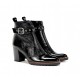 Botines mujer Dorking Thais D8300 Charol Negro