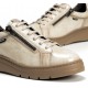 Zapatos deportivos mujer Fluchos Pompas F1666 Charol Taupe