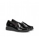 Mocasines mujer Fluchos Styll F1835 Charol Negro