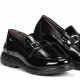 Mocasines mujer Fluchos Gladis F1794 Charol Negro