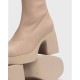 Botines Mujer Wonders Eris H-4925 Taupe