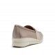 Mocasines Mujer 24 Hrs 24816 Metalizado Taupe